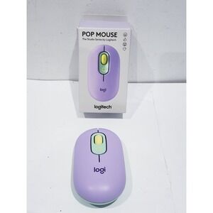 Logitech POP Mouse Daydream Mint Wireless Silent Mouse for Windows Mac Android